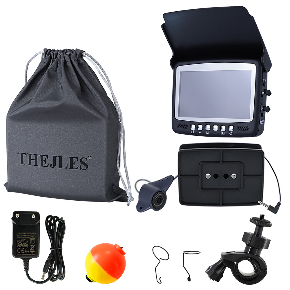 Fish Finder Portable - 8 개의 적외선 램프 켜기/끄기 기능이있는