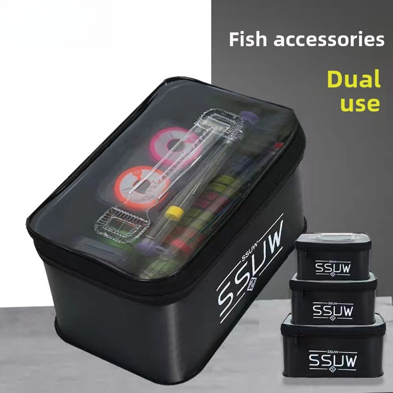 Fish Finder Case - 휴대용 EVA 낚시 도구 상자 대용량