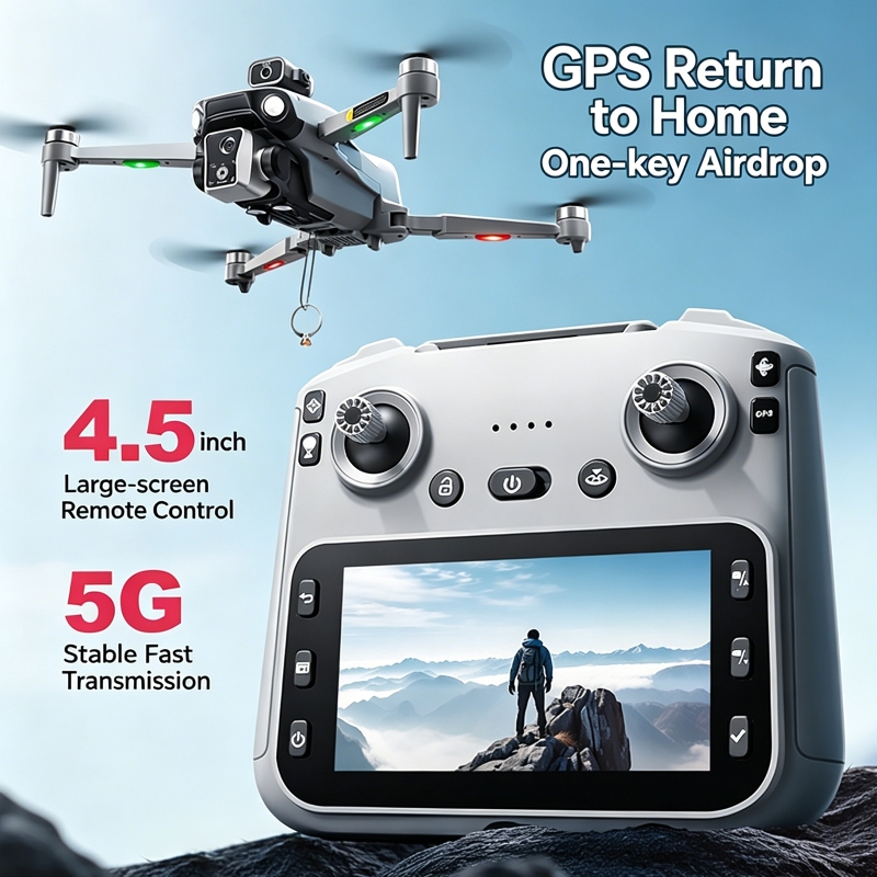 Fishing Gps - K19 MAX GPS 드론 낚시 에어드롭