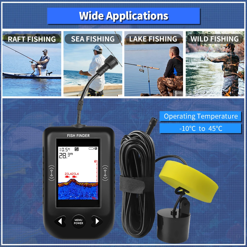 에르창 XF03 어군탐지기 45도 100M 휴대용 어군 - Fish Finder Gps 리뷰 및 가격
