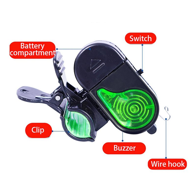 A06F-8PCS LED 조명이 있는 낚시 입질 경보기 - Bite Alarm 리뷰 및 가격