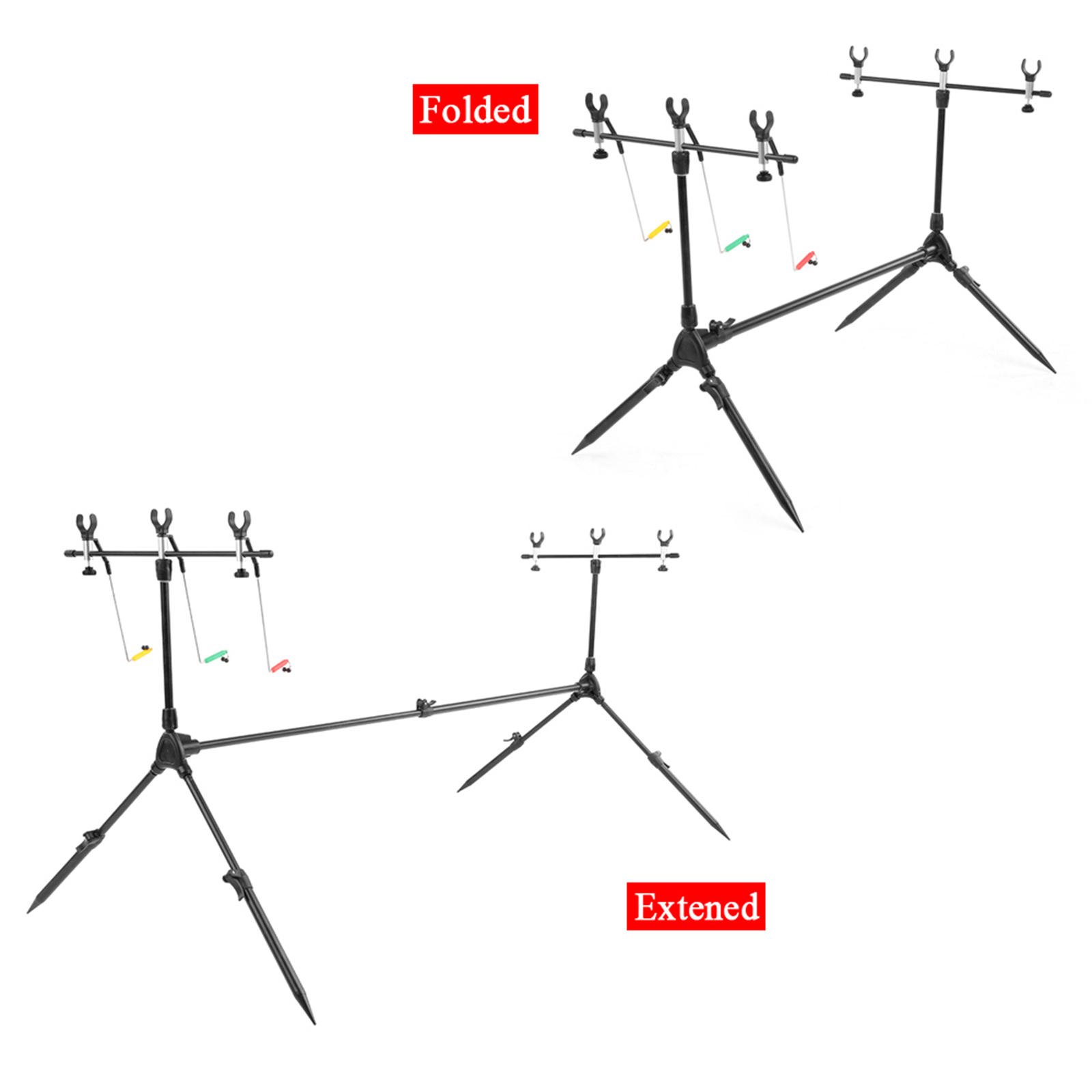 Lixada 낚싯대 포드 스탠드 거치대, 조절 가능한  - Bite Alarm 리뷰 및 가격