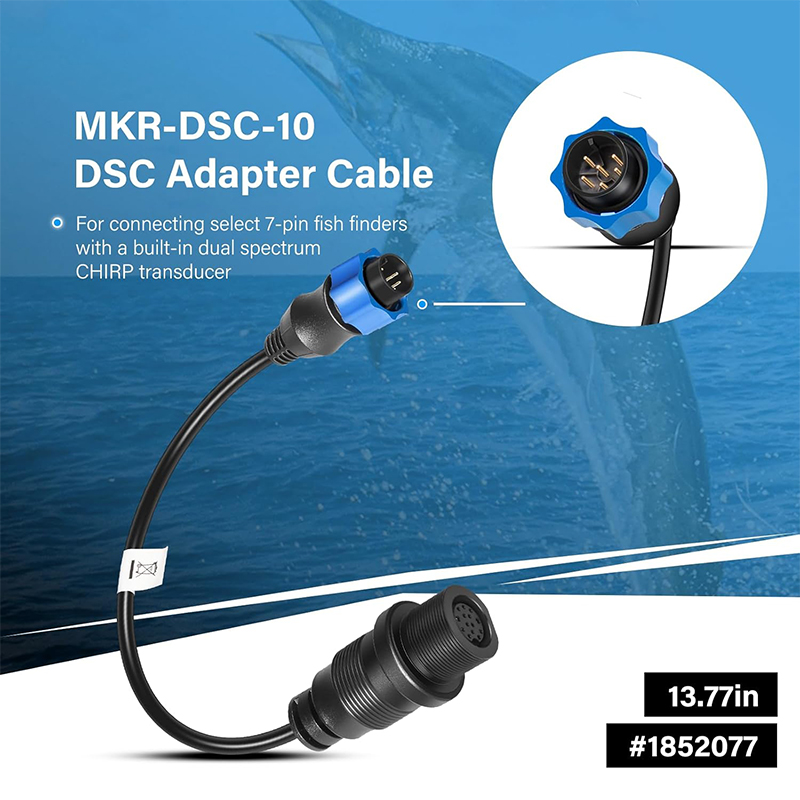 MKR-DSC-10 1852077 로렌스 7핀 어군탐지 - Fish Finder Cable 리뷰 및 가격