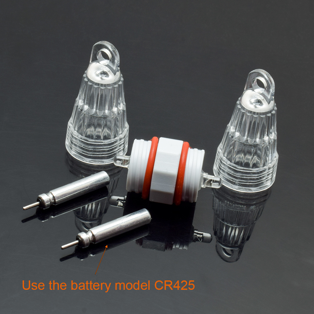 배터리가 없는 1 PC LED 낚시 조명, 방수 이중  - Fish Finder Battery 리뷰 및 가격